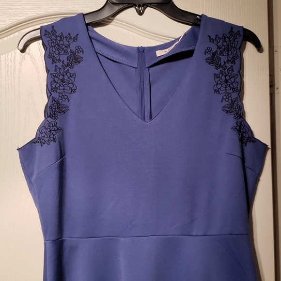 Francesca's Collection Blue dress - Picture 2 of 5